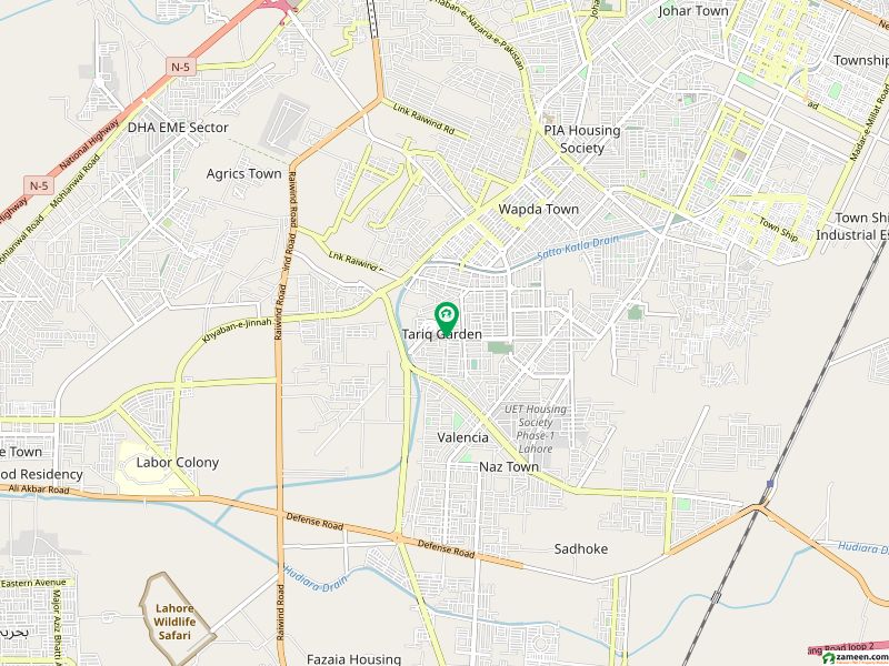 نابھا روڈ لاہور میں 10 مرلہ رہائشی پلاٹ 1. 3 کروڑ میں برائے فروخت۔