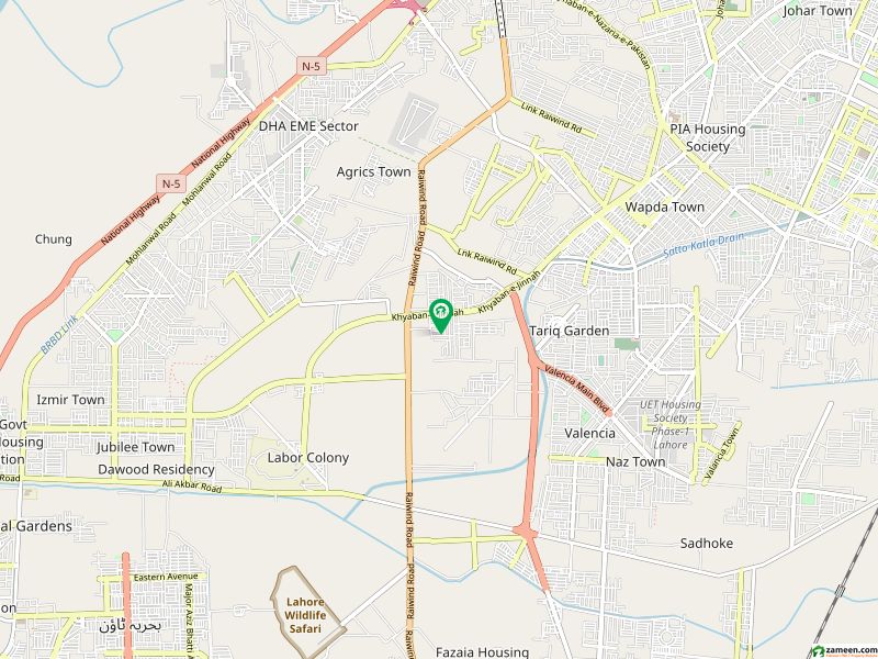 او پی ایف ہاؤسنگ سکیم - بلاک ڈی او پی ایف ہاؤسنگ سکیم,لاہور میں 18 مرلہ رہائشی پلاٹ 2.7 کروڑ میں برائے فروخت۔