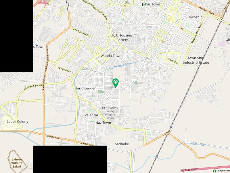 20 Marla Plot for Sale available in Wapda Town pH1 Lahore Pakistan