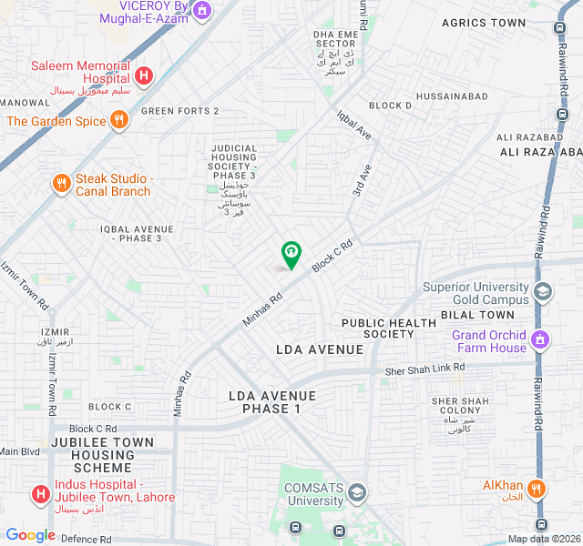 ONE KANAL ON 60" ROAD LDA AVENUE