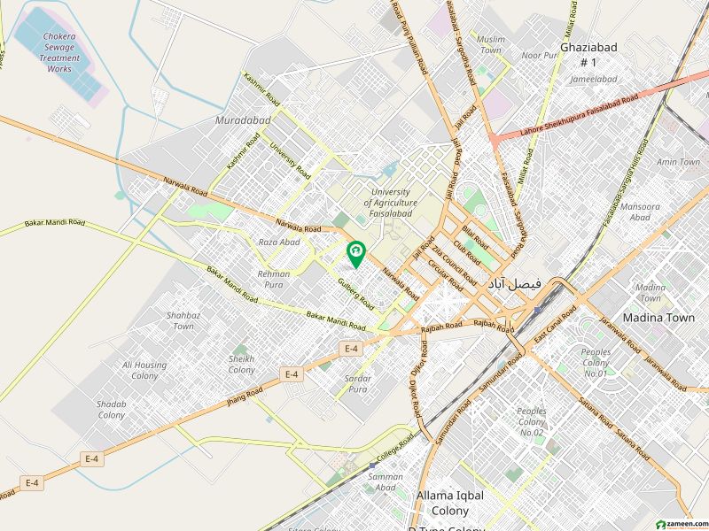 Commercial Plot For Sale In Gulbreg Faisalabad