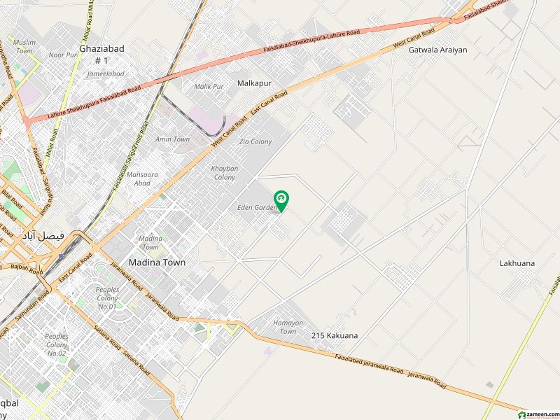 ایچ بلاک مارکیٹ چک 208 روڈ فیصل آباد میں 6 مرلہ کمرشل پلاٹ 3 کروڑ میں برائے فروخت۔