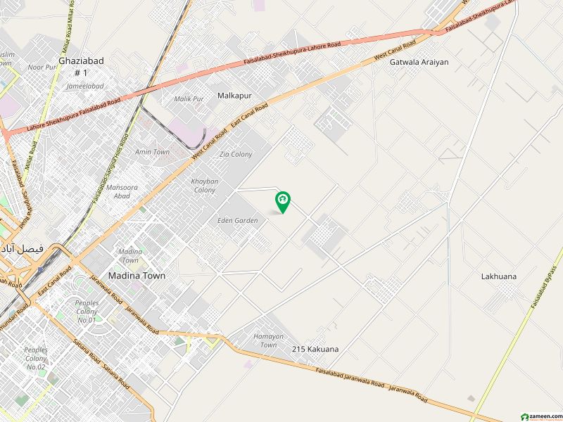 ماڈل سٹی ون کینال روڈ,فیصل آباد میں 5 مرلہ رہائشی پلاٹ 60.0 لاکھ میں برائے فروخت۔