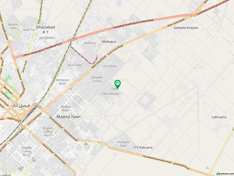 Ideally Located Commercial Plot Of 1.2 Marla Is Available For sale In Chak 208 Road