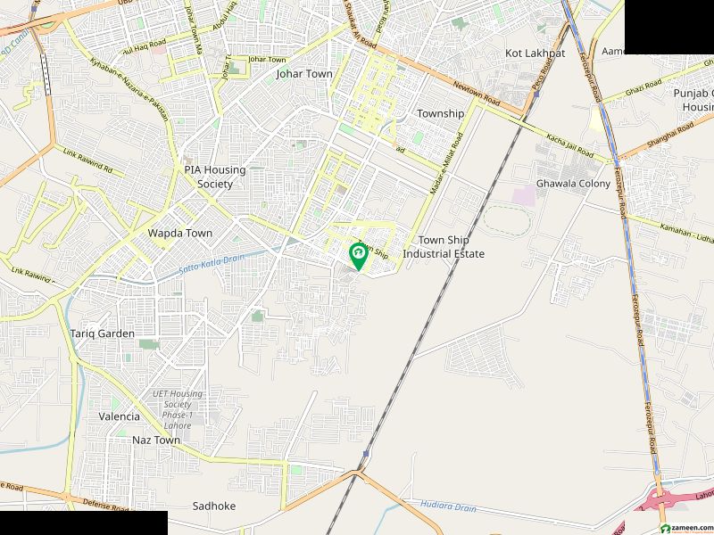 5 Marla very good beautiful location plot for sale in Etihad town Lahore Pakistan
