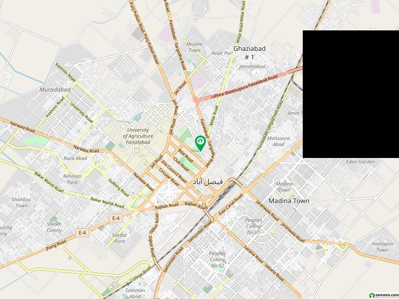 سوِل لائنز فیصل آباد میں 1 کنال عمارت 25.0 کروڑ میں برائے فروخت۔