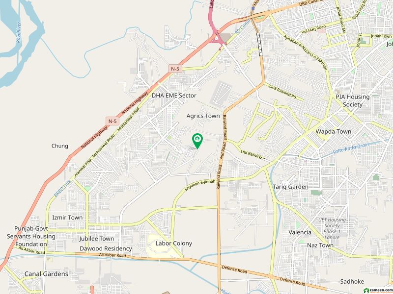 3 Marla Residential Plot For Sale In Al Janat Housing Scheme, Lahore