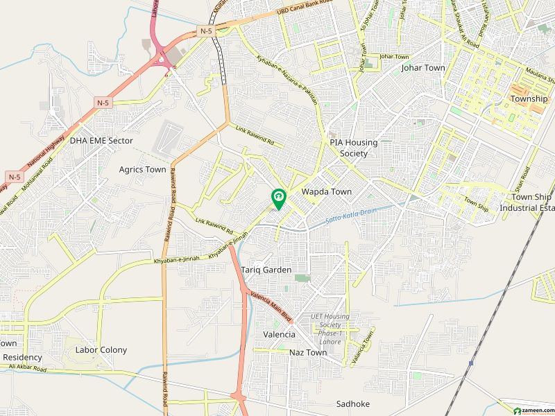 واپڈا ٹاؤن فیز 1 - بلاک جی4 واپڈا ٹاؤن فیز 1,واپڈا ٹاؤن,لاہور میں 5 مرلہ رہائشی پلاٹ 1.7 کروڑ میں برائے فروخت۔