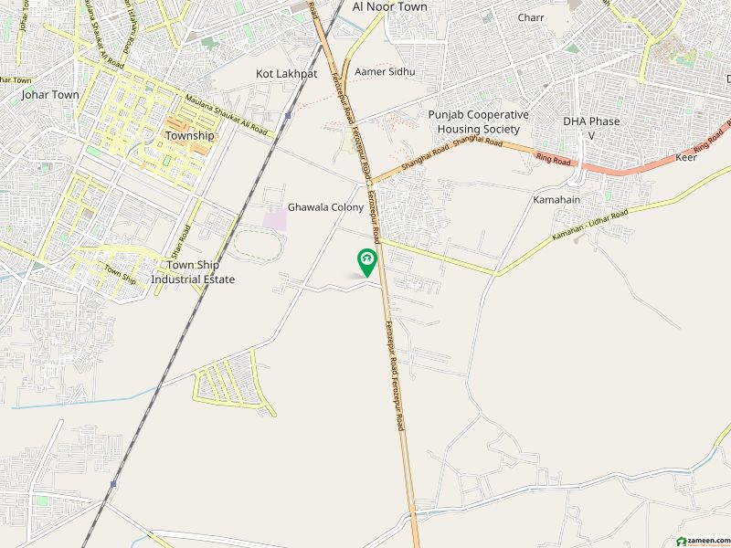 14 Marla Residential Plot Available For Sale In Saroba Garden Housing Society, Main Ferozpur Road, Lahore