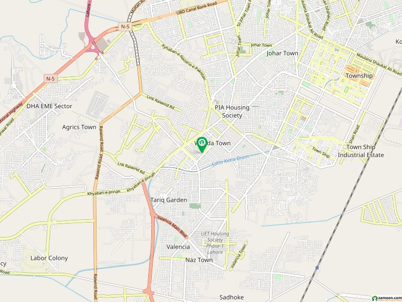 واپڈا ٹاؤن لاہور میں 5 مرلہ رہائشی پلاٹ 1.35 کروڑ میں برائے فروخت۔