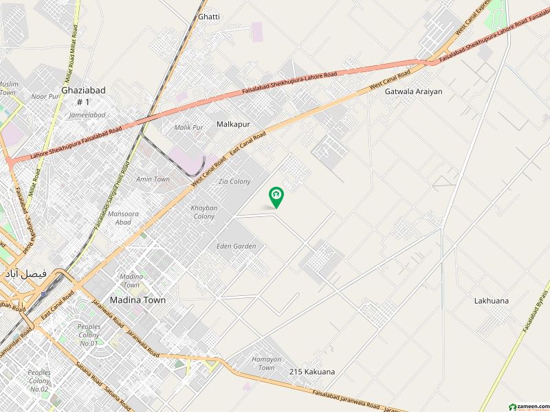 ایڈن ویلی فیصل آباد میں 7 مرلہ رہائشی پلاٹ 1.61 کروڑ میں برائے فروخت۔