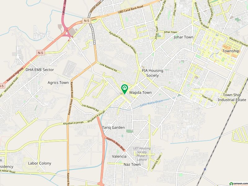 Ideal 22 Marla Commercial Plot Available In Khayaban-e-Jinnah Road, Lahore