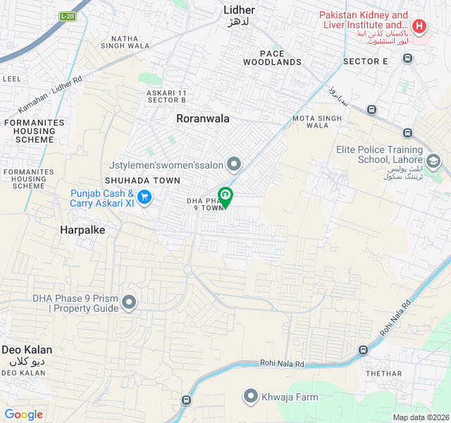 ڈی ایچ اے 9 ٹاؤن ۔ بلاک ڈی ڈی ایچ اے 9 ٹاؤن,ڈیفنس (ڈی ایچ اے),لاہور میں 5 مرلہ رہائشی پلاٹ 1.45 کروڑ میں برائے فروخت۔