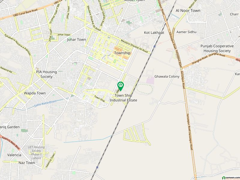 10 Kanal Factory For Sale On Best Location Near Hamdard Chowk