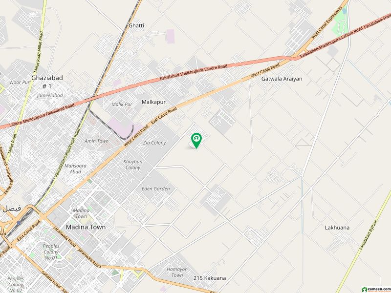 رضا ٹاؤن فیصل آباد میں 4 مرلہ مکان 1.25 کروڑ میں برائے فروخت۔