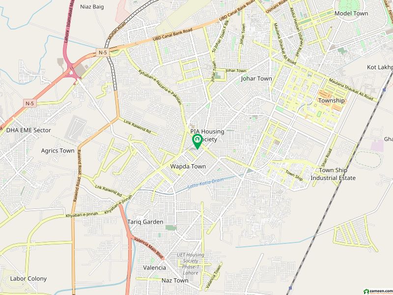 پی آئی اے ہاؤسنگ سکیم - بلاک جی پی آئی اے ہاؤسنگ سکیم,لاہور میں 1 کنال رہائشی پلاٹ 5.5 کروڑ میں برائے فروخت۔
