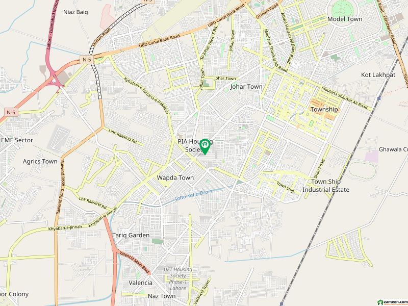 پی آئی اے ہاؤسنگ سکیم ۔ بلاک ڈی پی آئی اے ہاؤسنگ سکیم لاہور میں 1 کنال رہائشی پلاٹ 2.75 کروڑ میں برائے فروخت۔