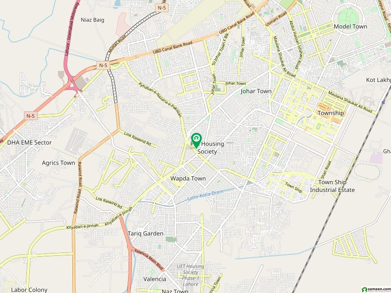 Iqbal Avenue Phase 1 Near Wapda Town 10 Marla Plot And 10 Marla Pair