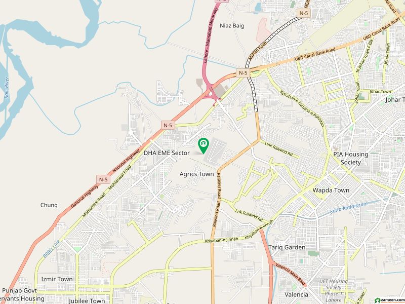 Bin Alam City Lahore Direct Approach From Thokar Niaz Baig Lahore Plot For Sale