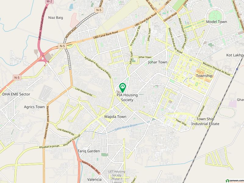 جوہر ٹاؤن فیز 2 - بلاک آر3 جوہر ٹاؤن فیز 2 جوہر ٹاؤن لاہور میں 5 مرلہ رہائشی پلاٹ 1.25 کروڑ میں برائے فروخت۔