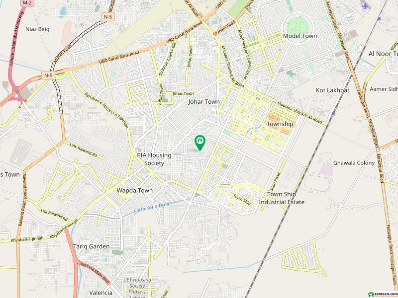 ریونیو سوسائٹی - بلاک بی ریوینیو سوسائٹی لاہور میں 5 کمروں کا 1 کنال مکان 3.4 کروڑ میں برائے فروخت۔