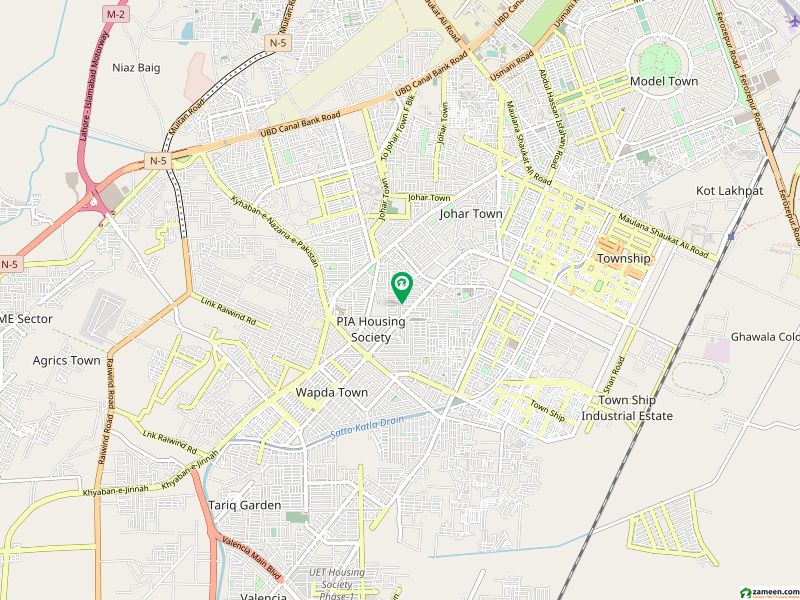 پی آئی اے ہاؤسنگ سکیم ۔ بلاک سی پی آئی اے ہاؤسنگ سکیم لاہور میں 10 مرلہ کمرشل پلاٹ 2.9 کروڑ میں برائے فروخت۔