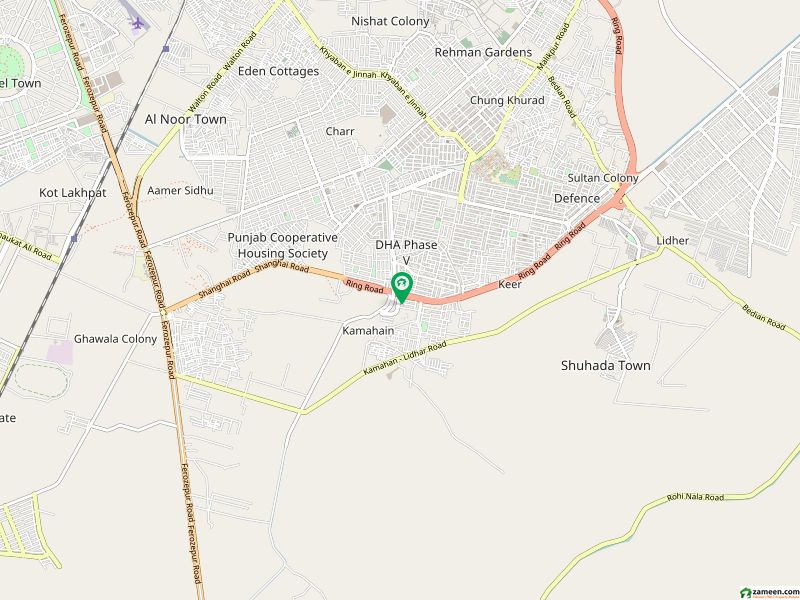 18 Marla Residential Plot Best Location For Sale In Bankers Co-operative Housing Society Sector A