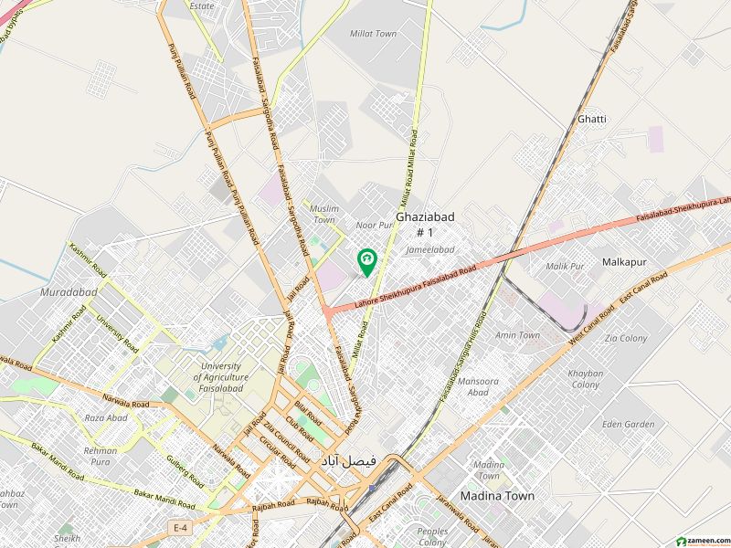 اقصی ٹاؤن فیصل آباد میں 10 مرلہ مکان 2.55 کروڑ میں برائے فروخت۔