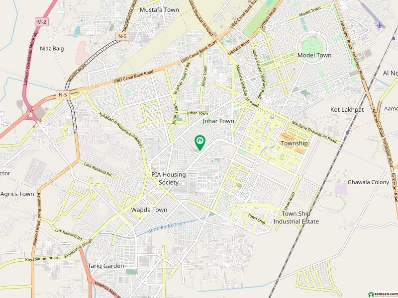 جوہر ٹاؤن فیز 1 - بلاک ڈی جوہر ٹاؤن فیز 1 جوہر ٹاؤن لاہور میں 12 مرلہ رہائشی پلاٹ 1.85 کروڑ میں برائے فروخت۔