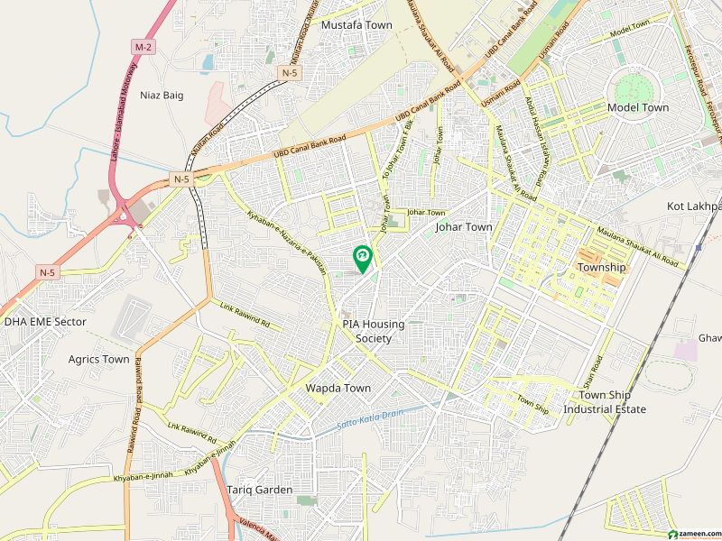 جوہر ٹاؤن فیز 2 - بلاک آر1 جوہر ٹاؤن فیز 2,جوہر ٹاؤن,لاہور میں 5 مرلہ رہائشی پلاٹ 1.45 کروڑ میں برائے فروخت۔
