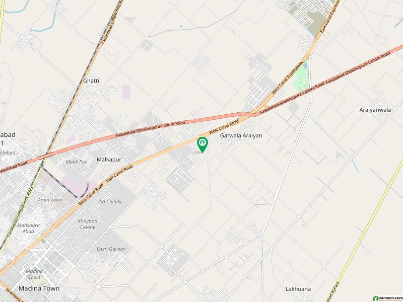 Land On Canal Expressway Faisalabad Plot For Sale