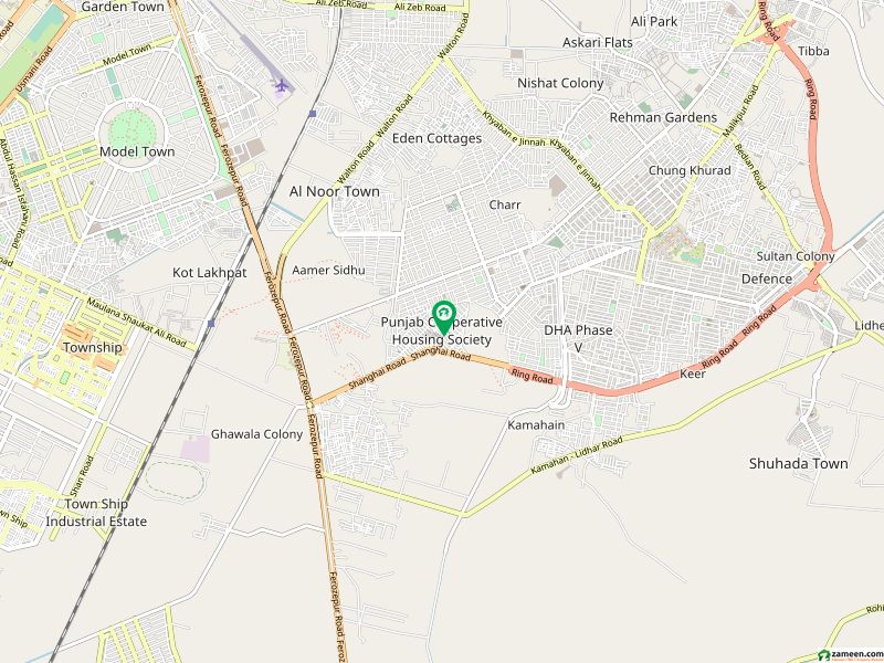 Commercial Plot Is Available For Sale In Punjab Coop Housing Society