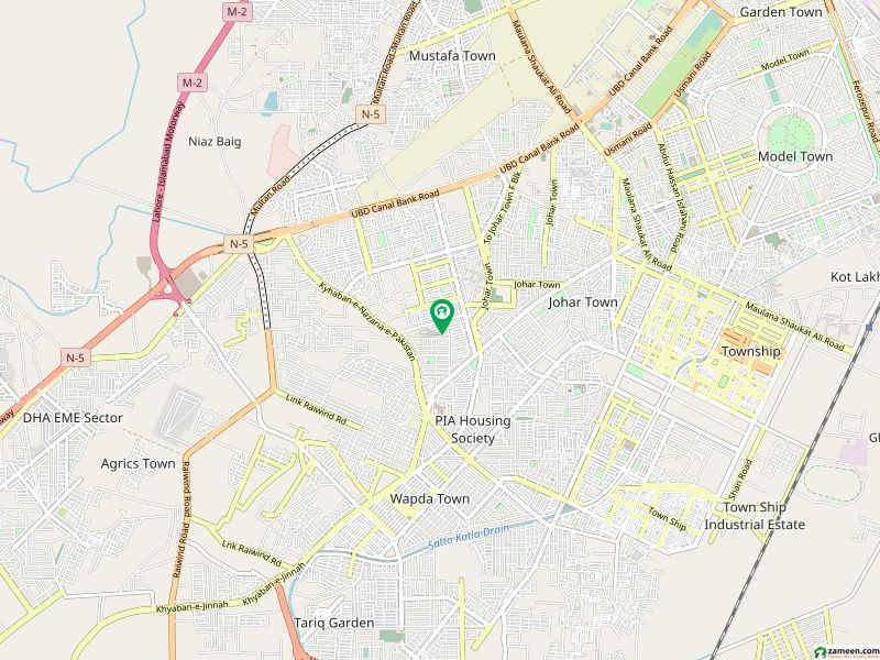 جوہر ٹاؤن فیز 2 - بلاک آر جوہر ٹاؤن فیز 2,جوہر ٹاؤن,لاہور میں 7 مرلہ رہائشی پلاٹ 1.8 کروڑ میں برائے فروخت۔