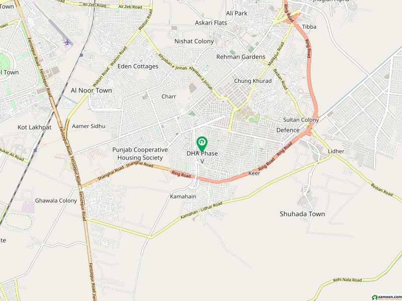 ڈی ایچ اے فیز 5 - بلاک ایل فیز 5 ڈیفنس (ڈی ایچ اے) لاہور میں 10 مرلہ رہائشی پلاٹ 2.1 کروڑ میں برائے فروخت۔