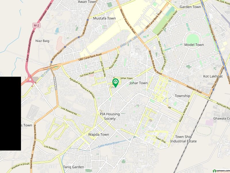 1 Kanal Plot For Sale In Johar Town