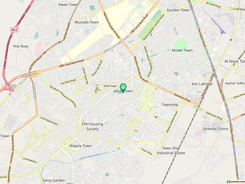 جوہر ٹاؤن لاہور میں 1 کنال رہائشی پلاٹ 3.5 کروڑ میں برائے فروخت۔