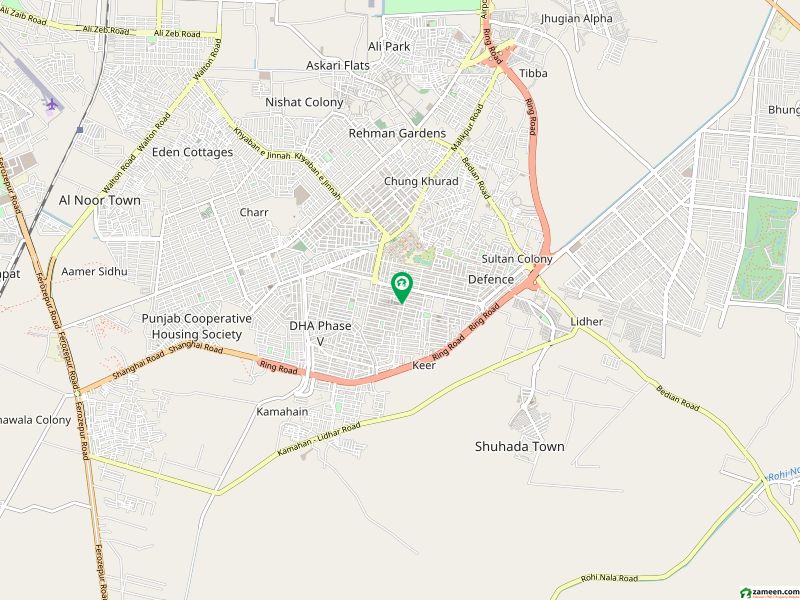 4 Marla Commercial Plot with ideal location in DHA Lahore Phase-5, Block-M