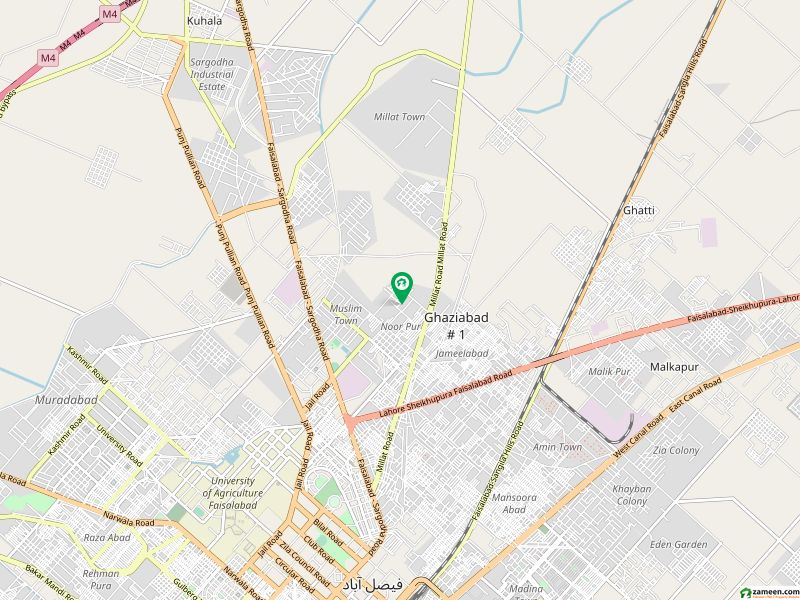 گرین ٹاؤن فیصل آباد میں 10 مرلہ مکان 2.25 کروڑ میں برائے فروخت۔
