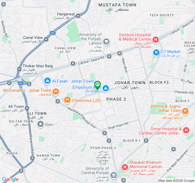 Buy A Centrally Located On Excellent Location 120 Square Feet Shop In Johar Town