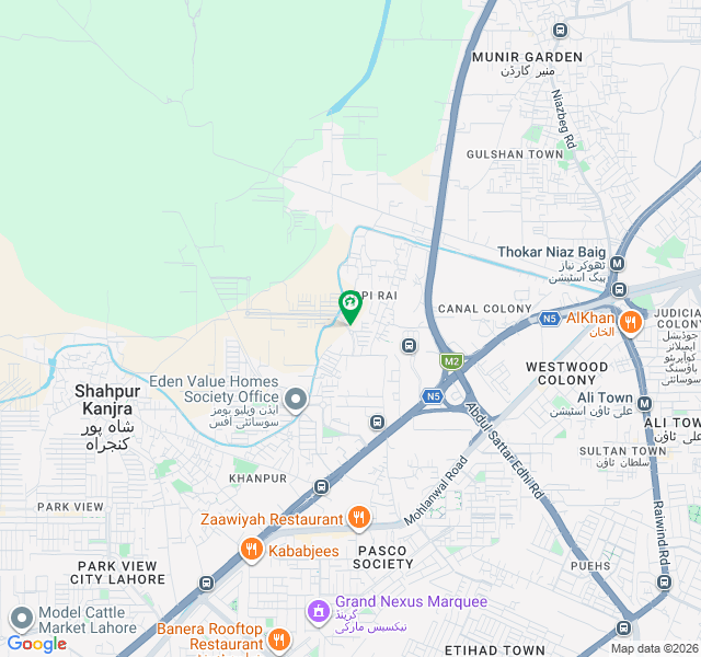 جزاک سٹی ملتان روڈ,لاہور میں 2 مرلہ کمرشل پلاٹ 60.0 لاکھ میں برائے فروخت۔