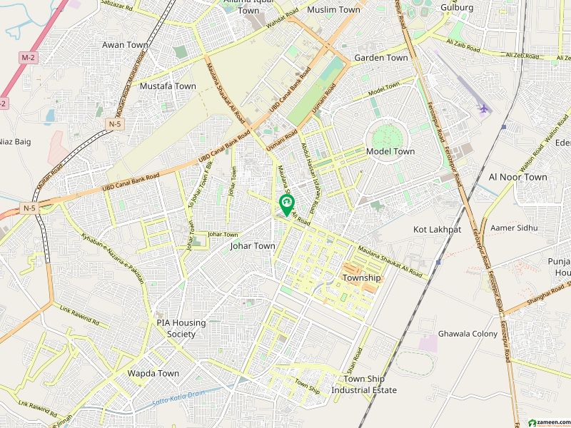 جوہر ٹاؤن فیز 1 - بلاک اے جوہر ٹاؤن فیز 1 جوہر ٹاؤن لاہور میں 5 مرلہ رہائشی پلاٹ 85 لاکھ میں برائے فروخت۔