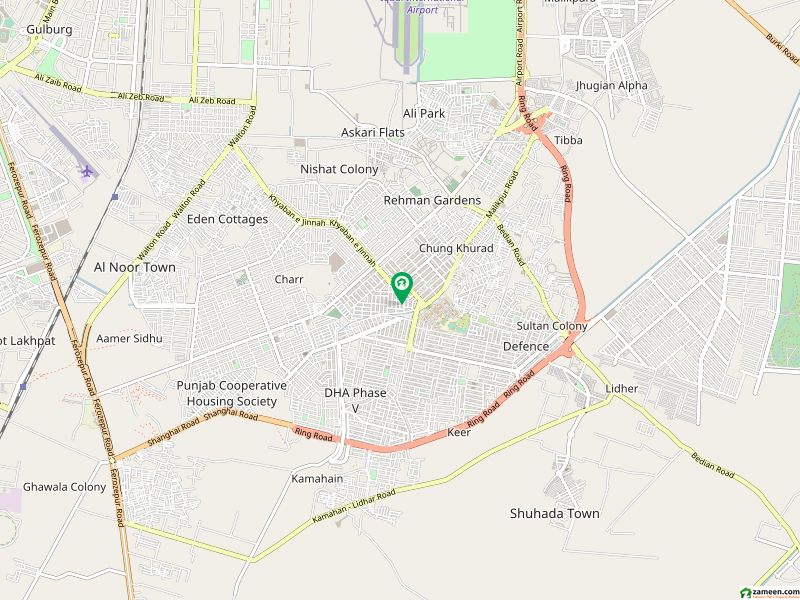 Facing Park Kanal Corner Plot For Sale In DHA Phase 2-T-Lahore