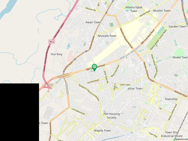 1 Kanal Commercial Plot In Beautiful Location Of Johar Town Phase 2 - Block H In Lahore