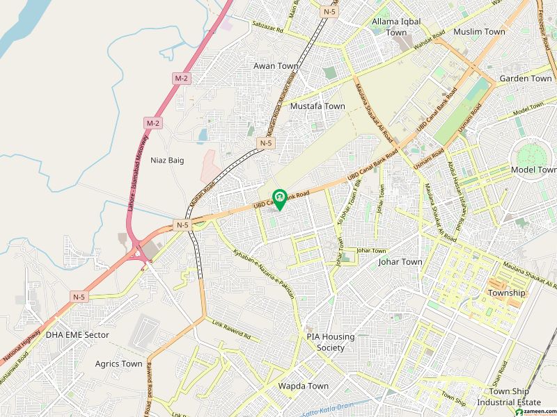 جوہر ٹاؤن فیز 2 - بلاک ایچ جوہر ٹاؤن فیز 2,جوہر ٹاؤن,لاہور میں 1 کنال رہائشی پلاٹ 4.75 کروڑ میں برائے فروخت۔