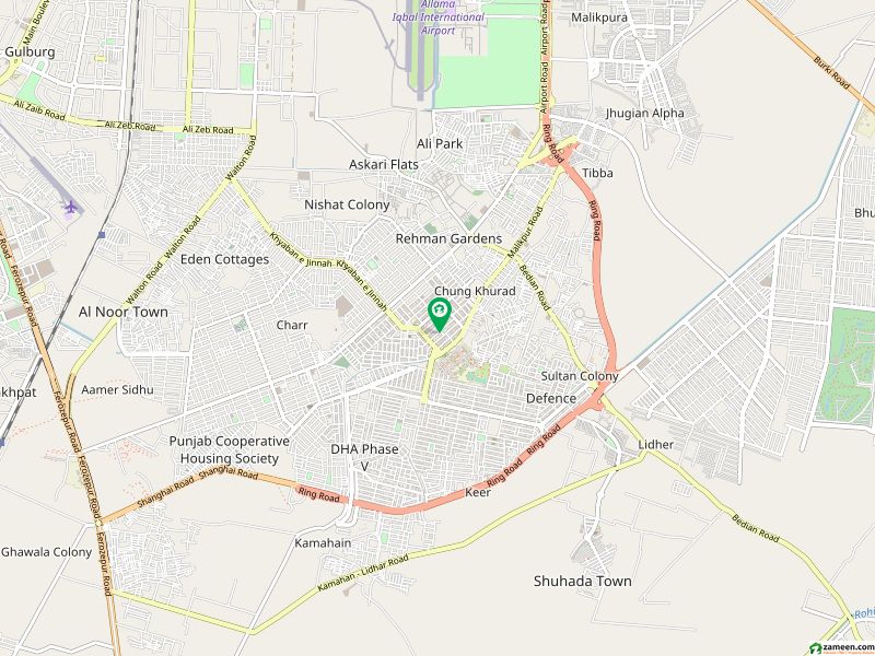 plot number near 40 U. Excellently located plot near Cinema, Petrol Station, Park, Mosque, Commercial market and LUMS