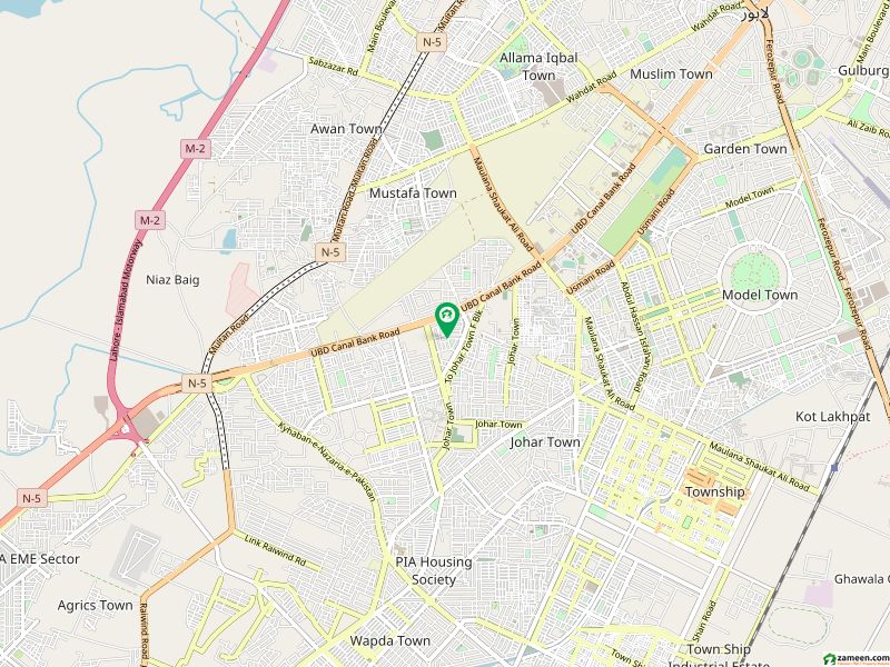 جوہر ٹاؤن فیز 1 - بلاک جی1 جوہر ٹاؤن فیز 1,جوہر ٹاؤن,لاہور میں 1 کنال رہائشی پلاٹ 5.25 کروڑ میں برائے فروخت۔