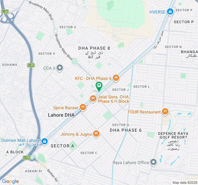 Main Boulevard Commercial Plot For Sale In Phase 6