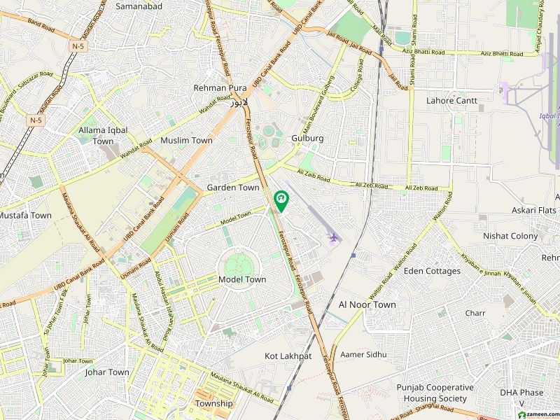 کرسچن کالونی لاہور میں 10 مرلہ رہائشی پلاٹ 51 لاکھ میں برائے فروخت۔