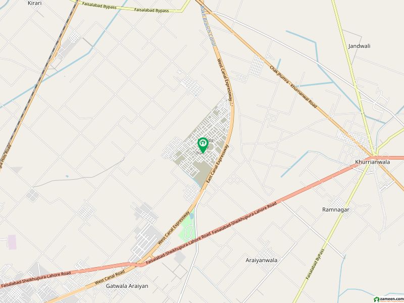 Corner Plot For Sale With Reasonable Price Wapda City, Faisalabad