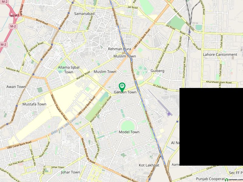 4 Kanal Commercial Paid Plot Main Boulevard Garden Town